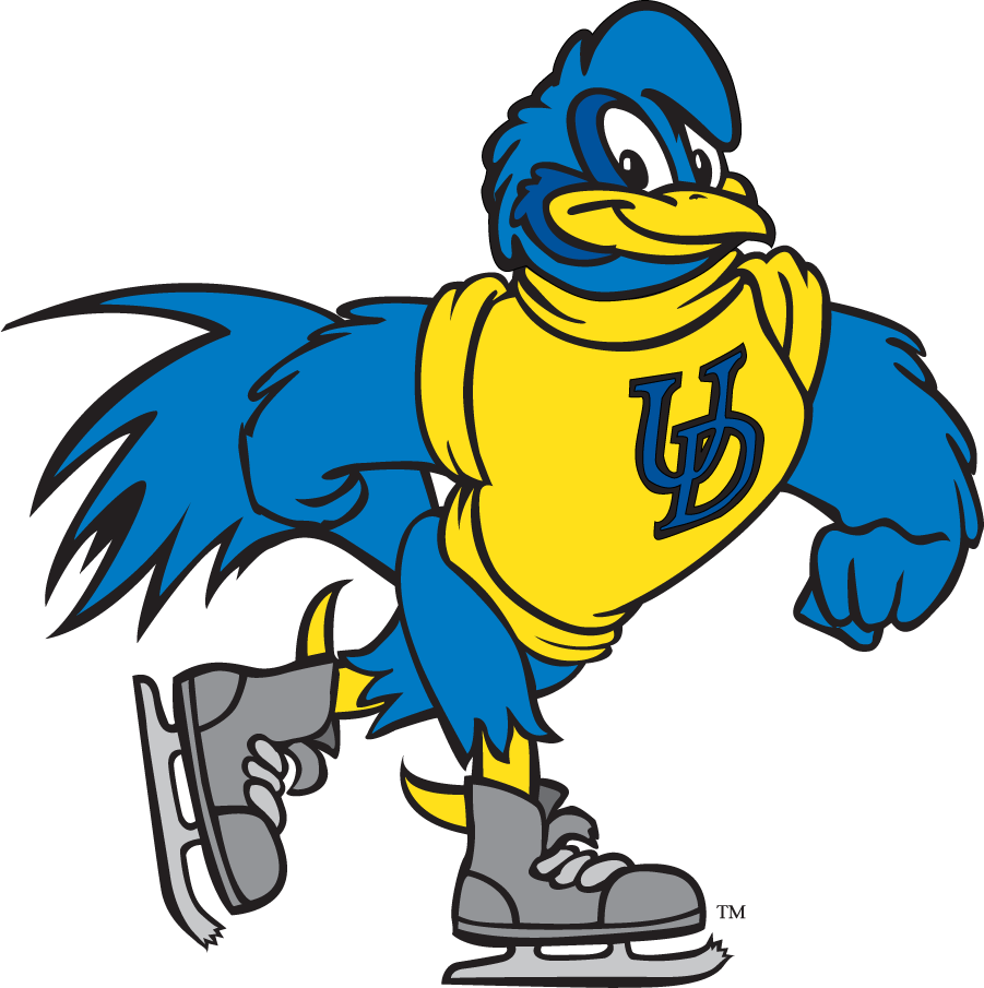 Delaware Blue Hens 1999-2009 Mascot Logo v14 diy DTF decal sticker